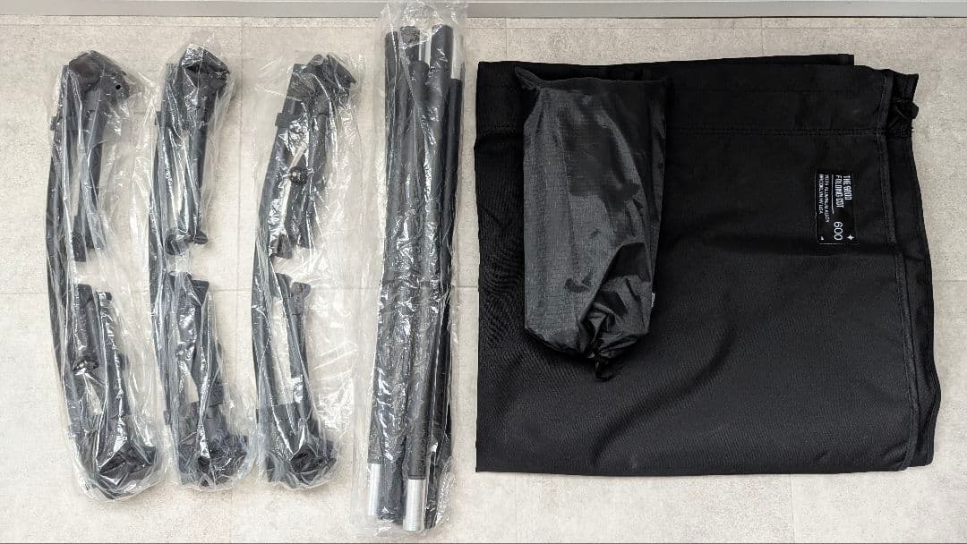 BOC The 600D Folding Cot(ブラック)ステッカー付 未使用 BOC The 600D Folding Cot(ブラック)ステッカー付 未使用