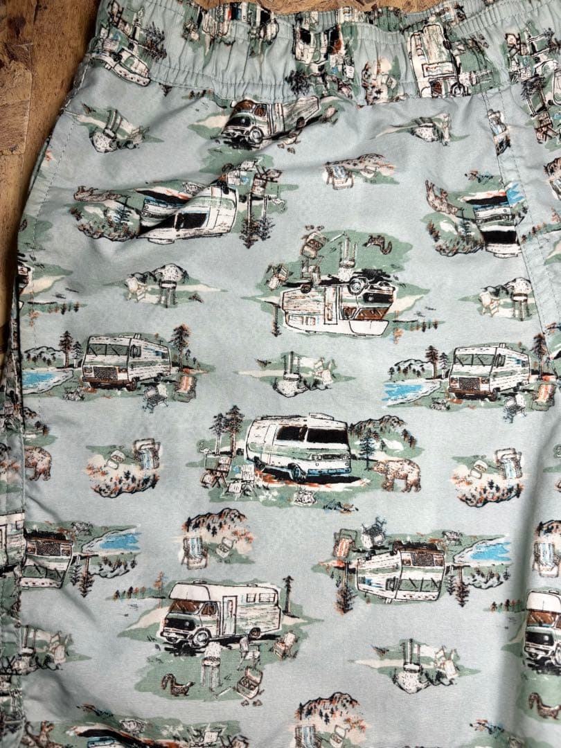 レア❗️ノースフェイス バーサタイルショーツ ノベルティ キャンピングカーS レア❗️ノースフェイス バーサタイルショーツ ノベルティ キャンピングカーS