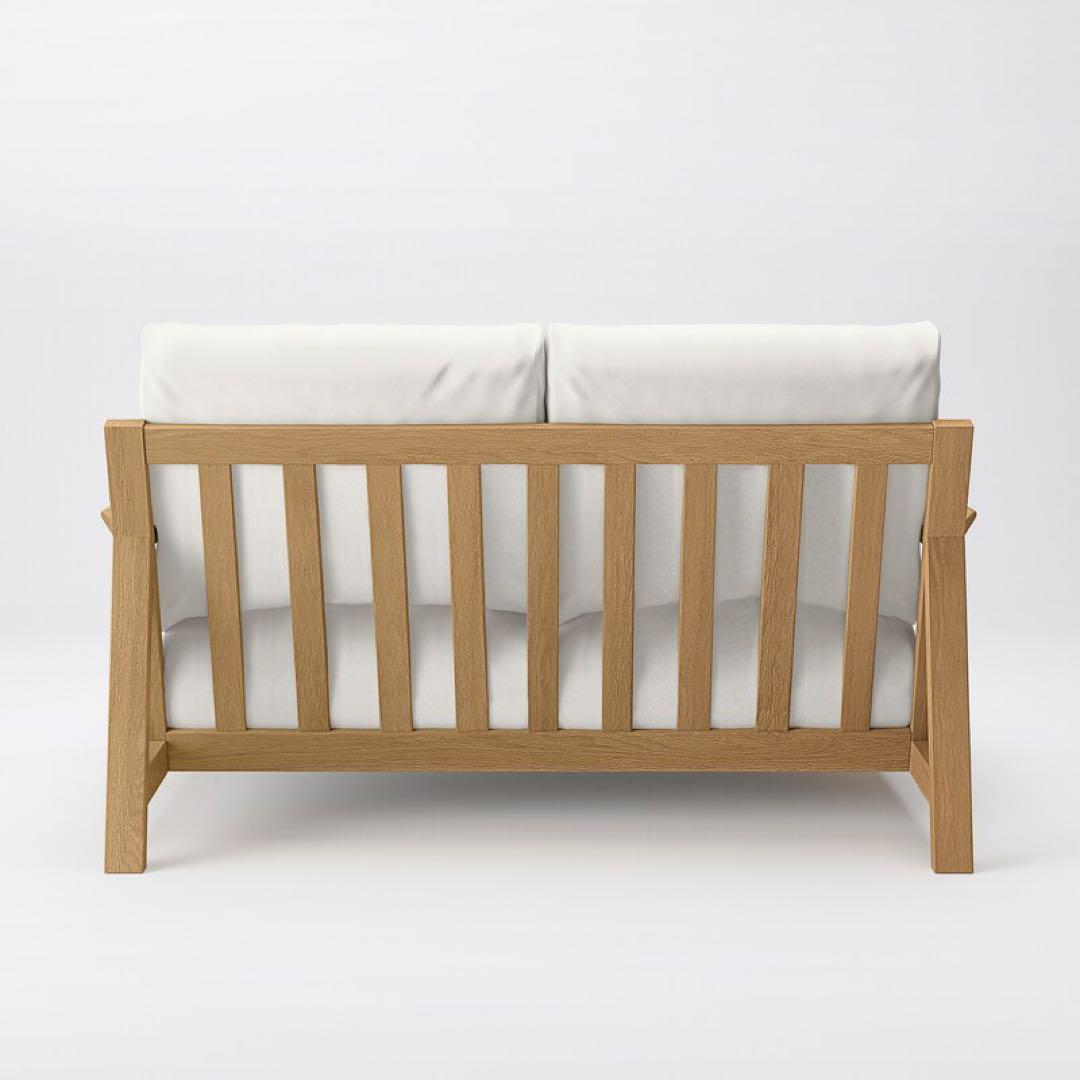 美品✨無印良品　ウレタンポケットコイルソファ　2シーター