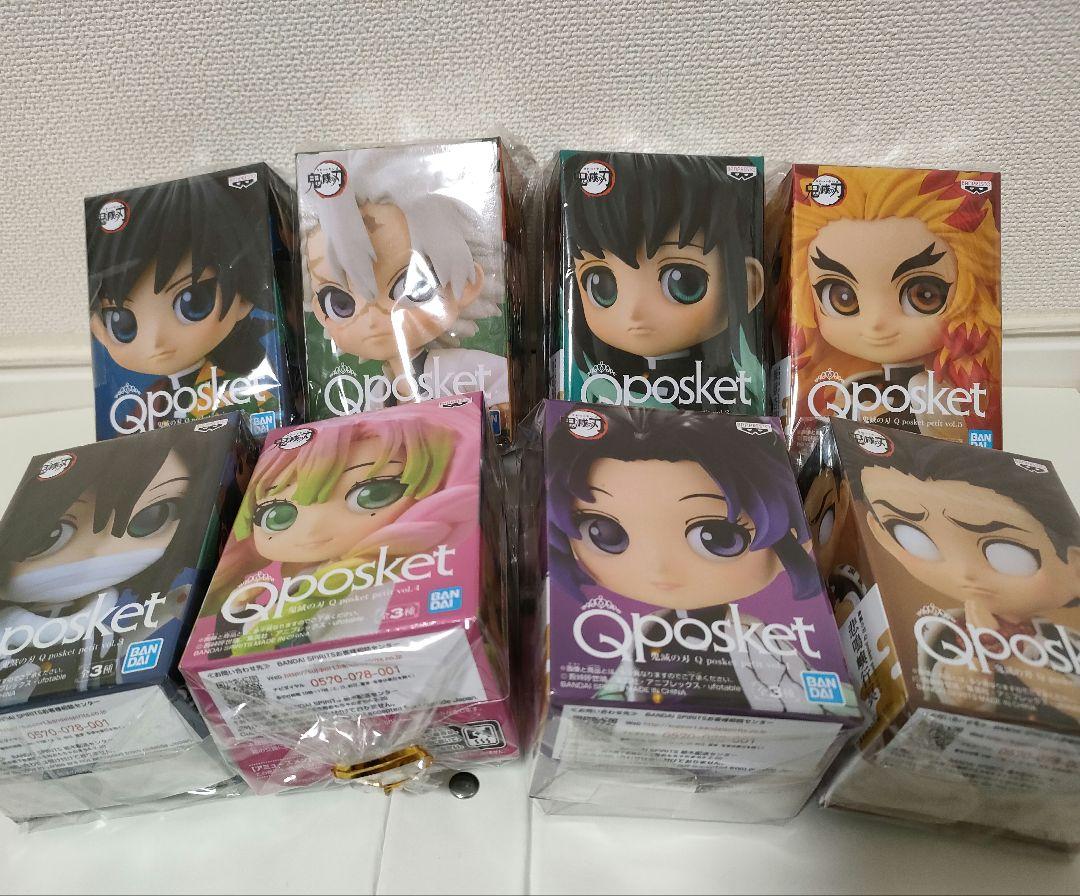 鬼滅の刃 Qposket フィギュア 8体セット qposket 鬼滅8体セット - メルカリ