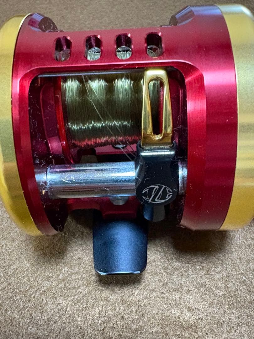 Daiwa I'ZE FACTORY ベイトリール レッド/ゴールド　JAPAN zeniya-tsurigu_4960652075503