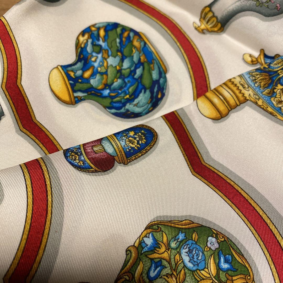 新品・未使用 箱入り エルメス スカーフ 画像4