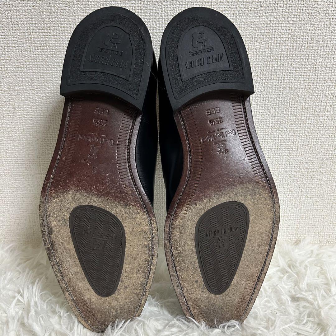 美品✨スコッチグレイン　ドレスシューズ　アシュランス　3526 ブラック