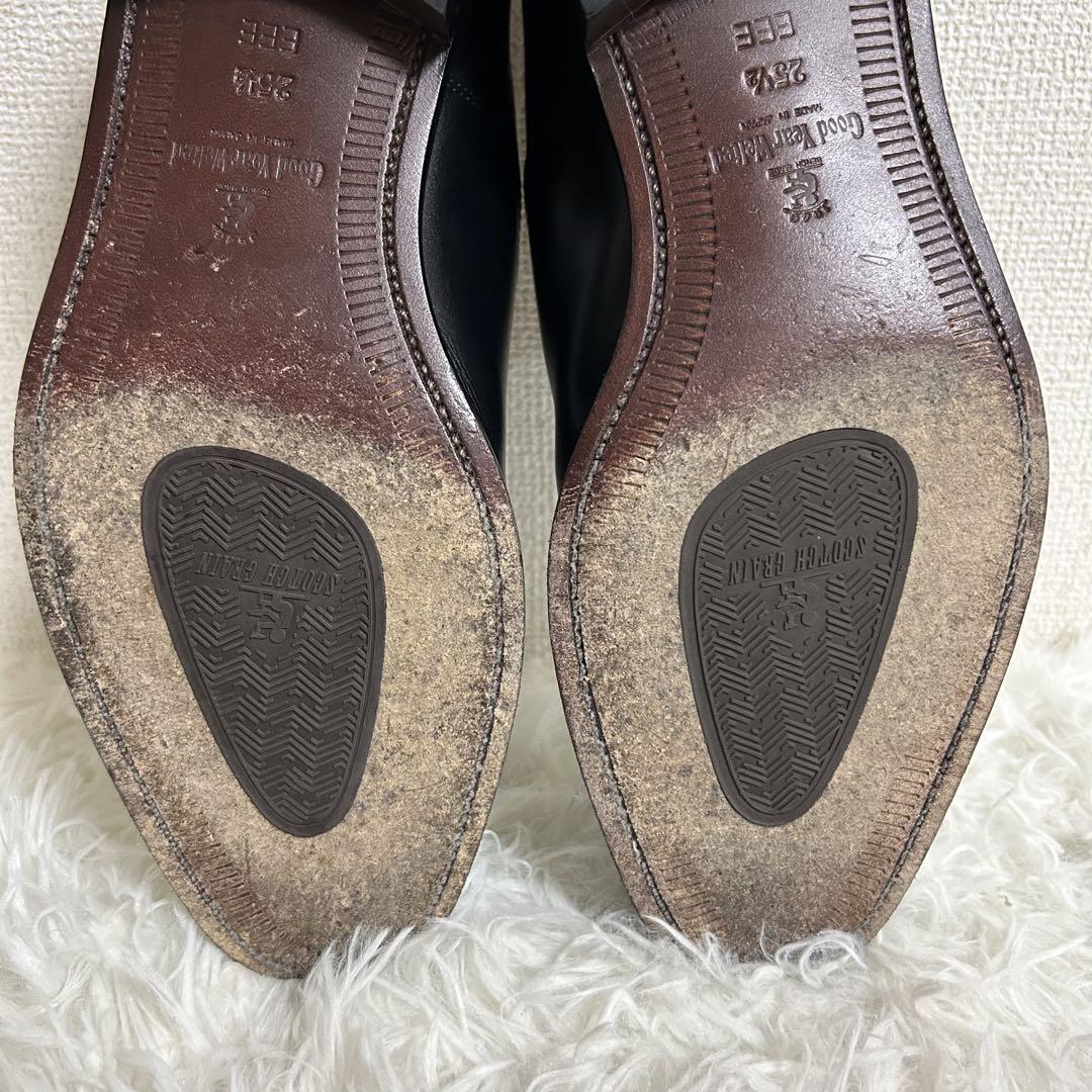 美品✨スコッチグレイン　ドレスシューズ　アシュランス　3526 ブラック