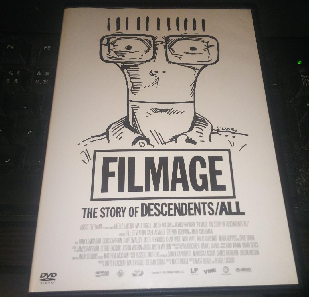 韓国ブランド通販サイト 国内盤DVD DESCENDENTS FILMAGE ミュージック