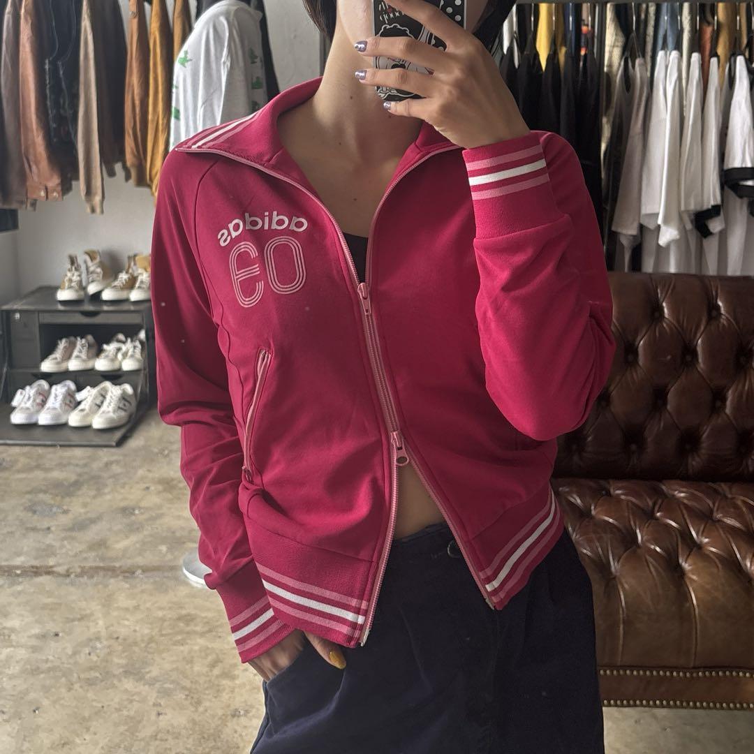00s adidas track jacket numbering size S