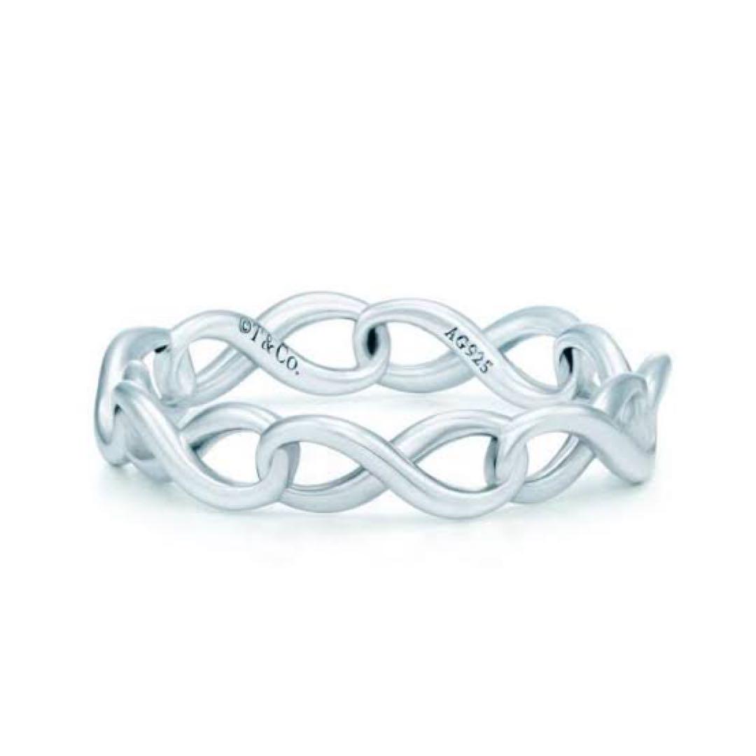 Tiffany & Co. インフィニティバンドリング シルバー925