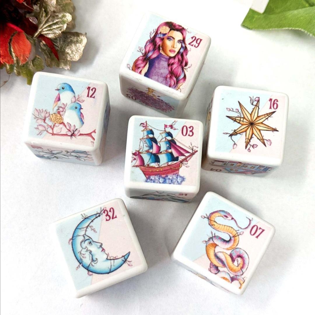 海外希少品✨入手困難／日本未発売 ルノルマン ダイス サイコロ❤ルノルマンカード