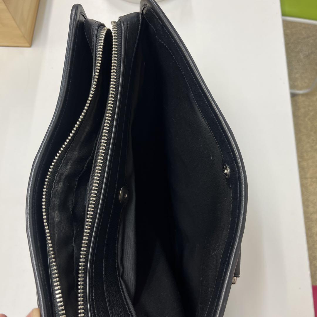 COACH レザービジネスバッグ