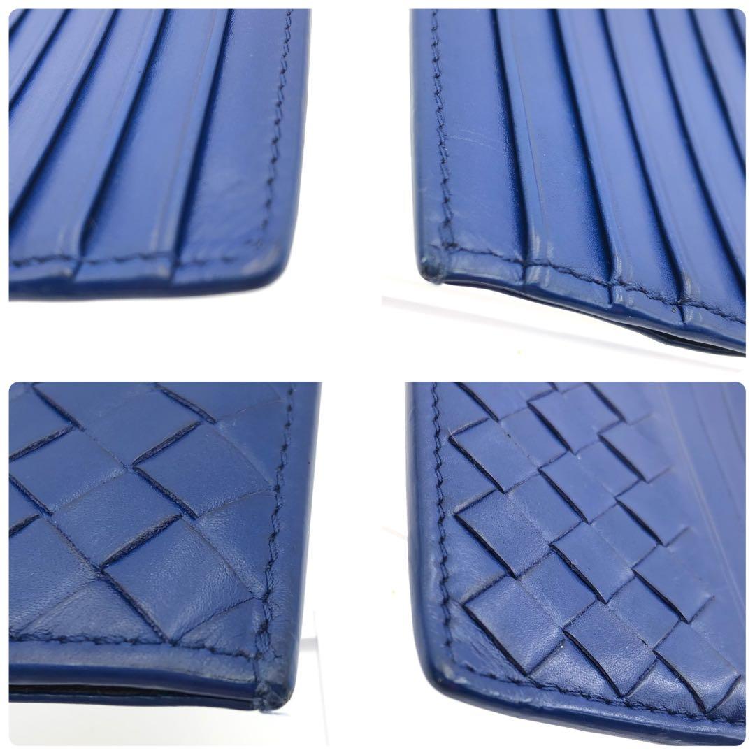 ボッテガヴェネタ Bottega Veneta カードケース イントレ ブルー