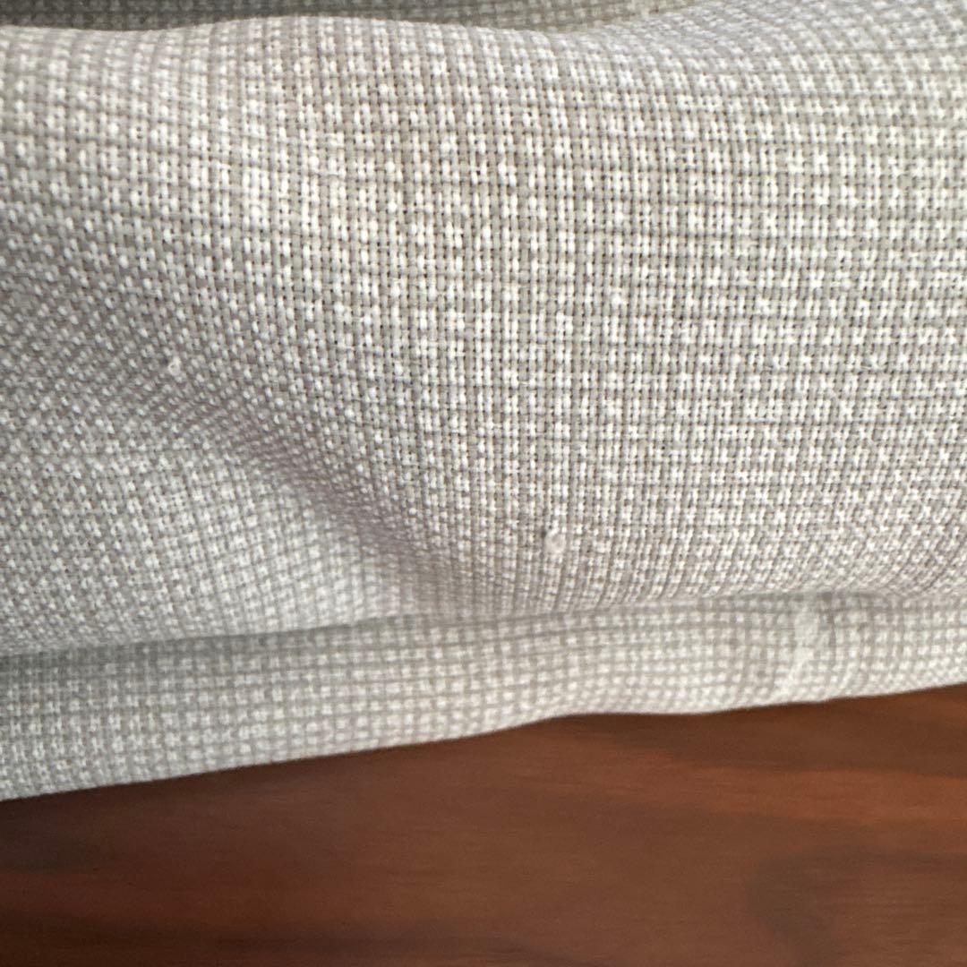 UNICO TUUVA カーテン　グレー　幅200＊丈205 2枚セット