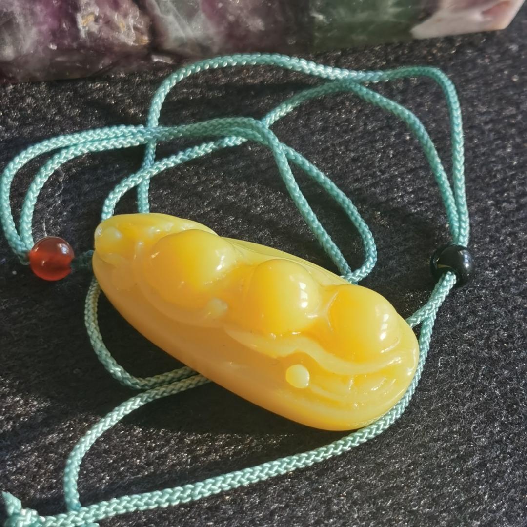 ☆天然☆ ロシア産 天然アンバー バングル 琥珀 白蜜蝋 稀少美品