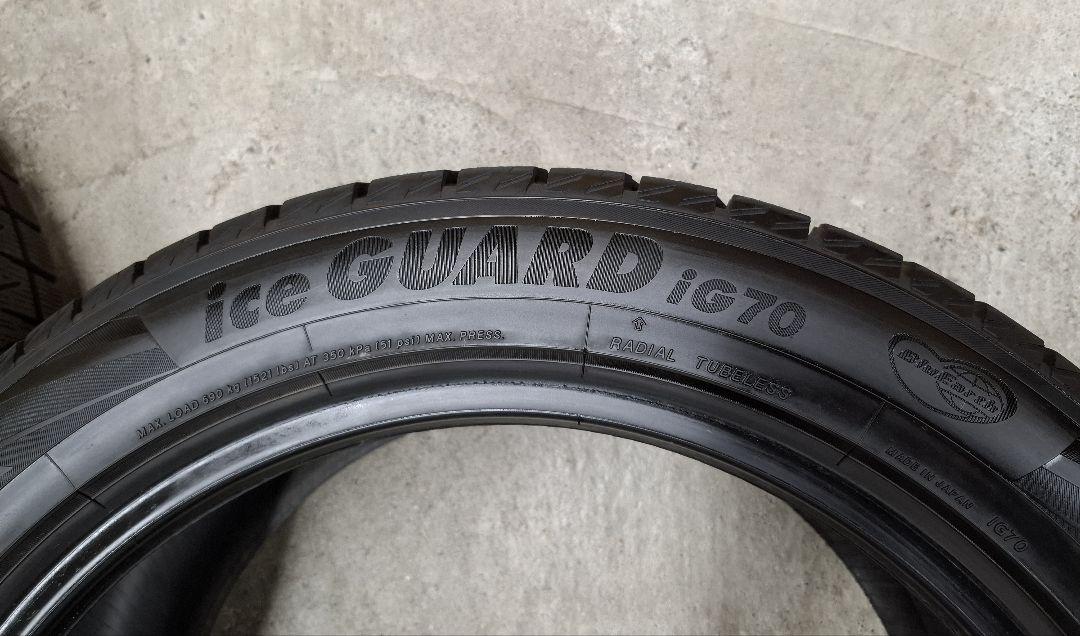 ヨコハマ アイスガードIG70 2023年 225/50R18 タイヤ 4本