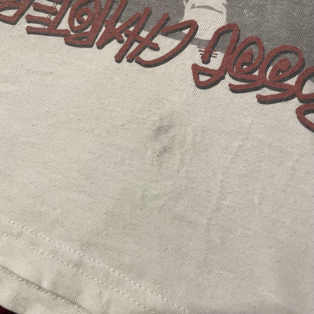 【希少USA製/白赤】Stussy オールドステューシー クルーフォトTシャツ