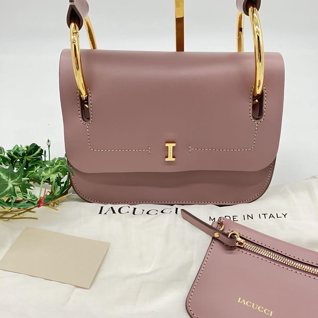 【保存袋・カード付】　イアクッチ　ハンドバッグ　ポーチ付　ALTEA