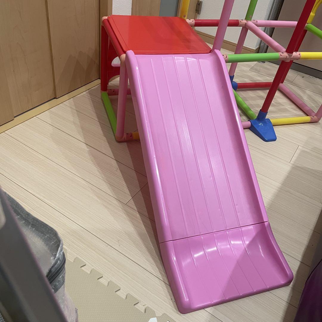 折りたたみハローキティジャングルジムすべり台 NEW ハローキティ かんたんおりたたみジム｜ サークルトイズ