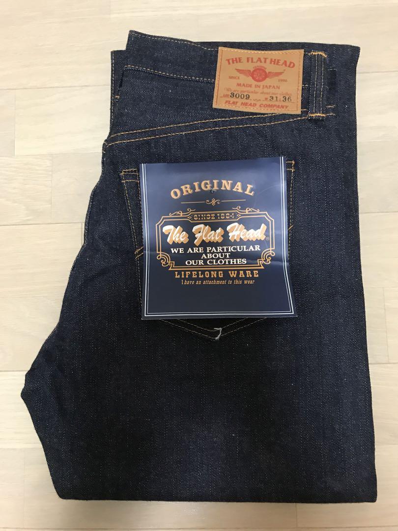 新品 THE FLAT HEAD フラットヘッド LOT3009 デニム W31