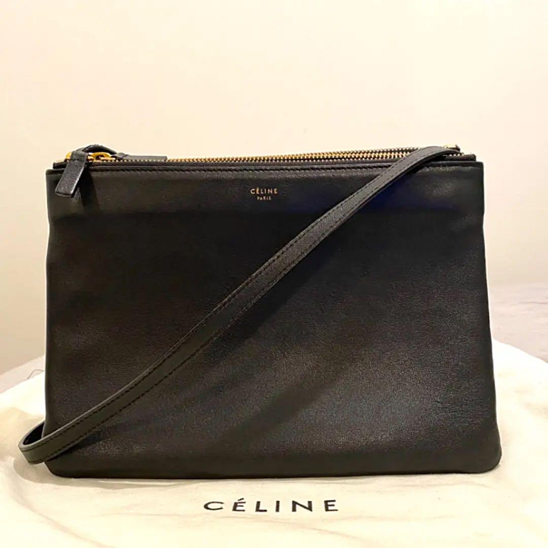 ブラック系激安通販 美品 セリーヌ CELINE トリオバッグ ラージサイズ ブラック 旧ロゴ ショルダーバッグ バッグブラック 系¥49,305-eur-artec.fr ブラック系激安通販 美品 セリーヌ CELINE トリオバッグ ラージサイズ ブラック 旧ロゴ ショルダーバッグ バッグブラック 系¥49,305-eur-artec.fr