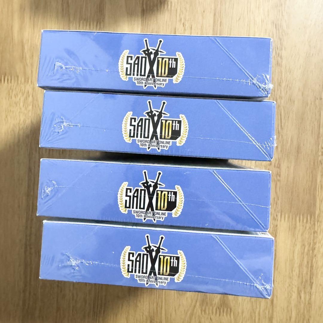 ヴァイス SAO 10th Anniversary 4BOX シュリンク付き