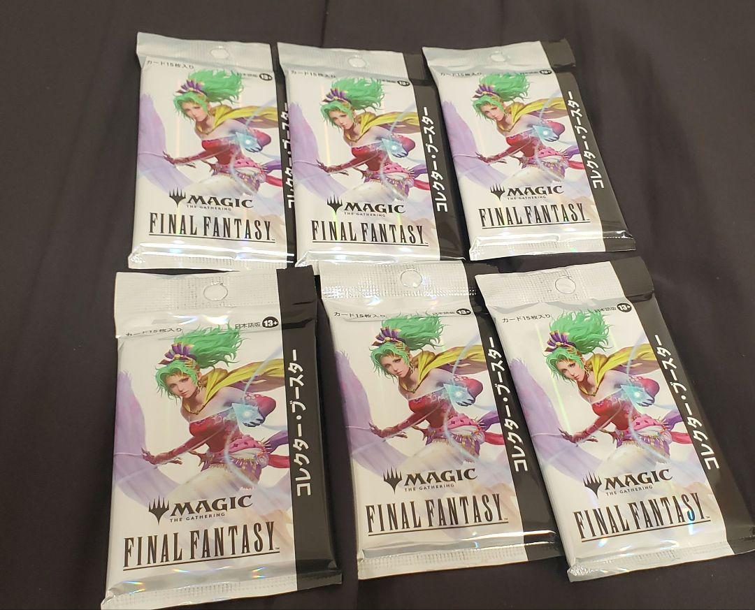 6パック(JP)】MTG マジック：ザ・ギャザリングーーFINAL FANTASY