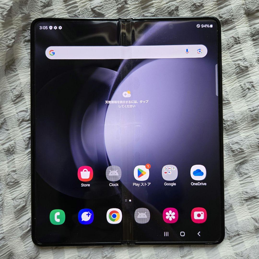訳あり】Samsung Galaxy Z Fold 5 ブラック au 国内版 - メルカリ