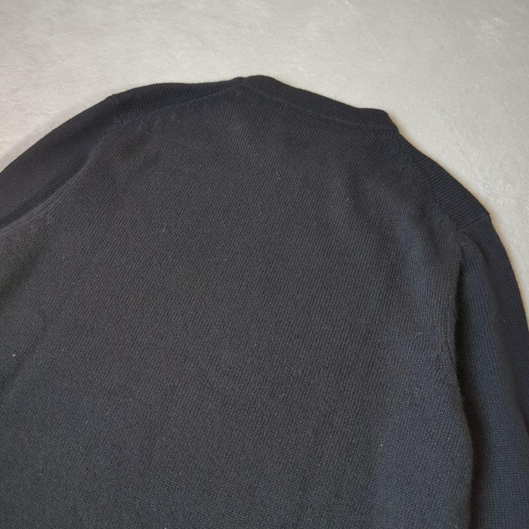 【人気】 ディオールオム ニット セーター カシミヤ100 ブラック XL