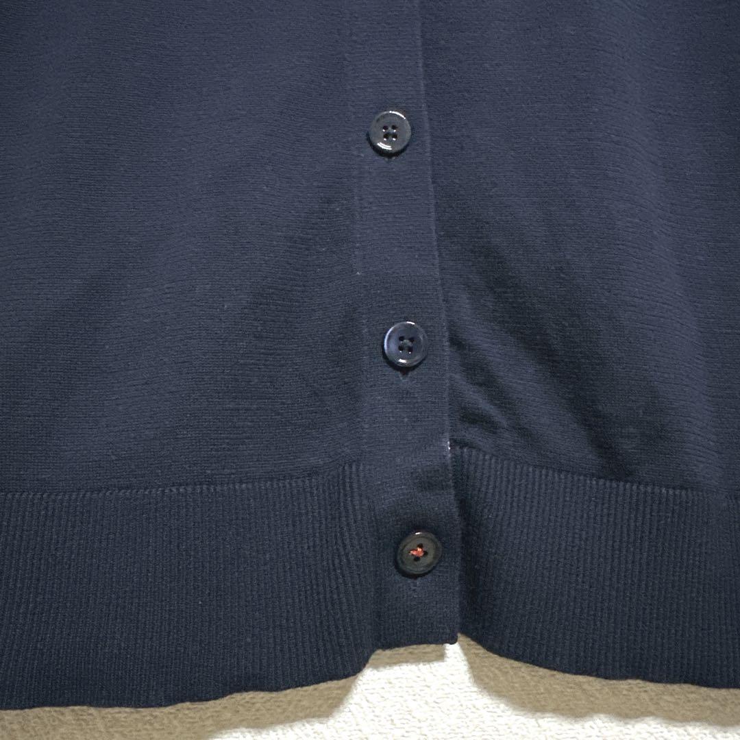 《Paul Smith》 ポールスミス (M) 半袖 サマーニットカーディガン
