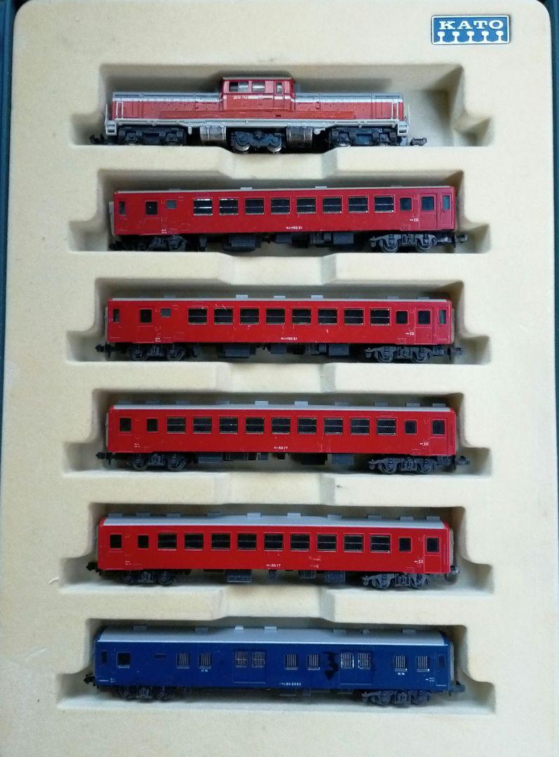 KATO 鉄道模型セット 赤青