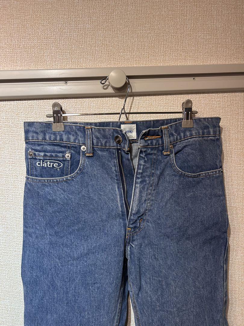 【美品】clatre 青 ジーンズ