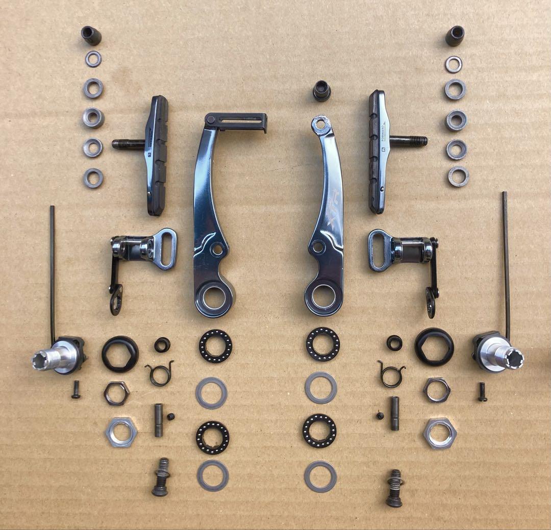 仮出品】美品!! XTR BR-M960 / パラレルリンク Vブレーキセット