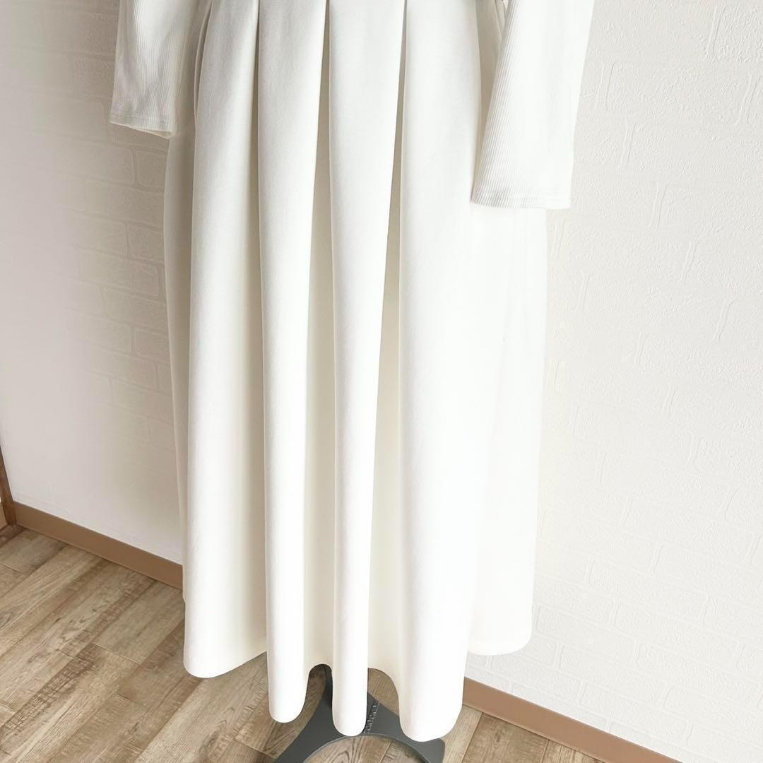 美品✨TSURU by MARIKO OIKAWA ロングワンピース　白　36