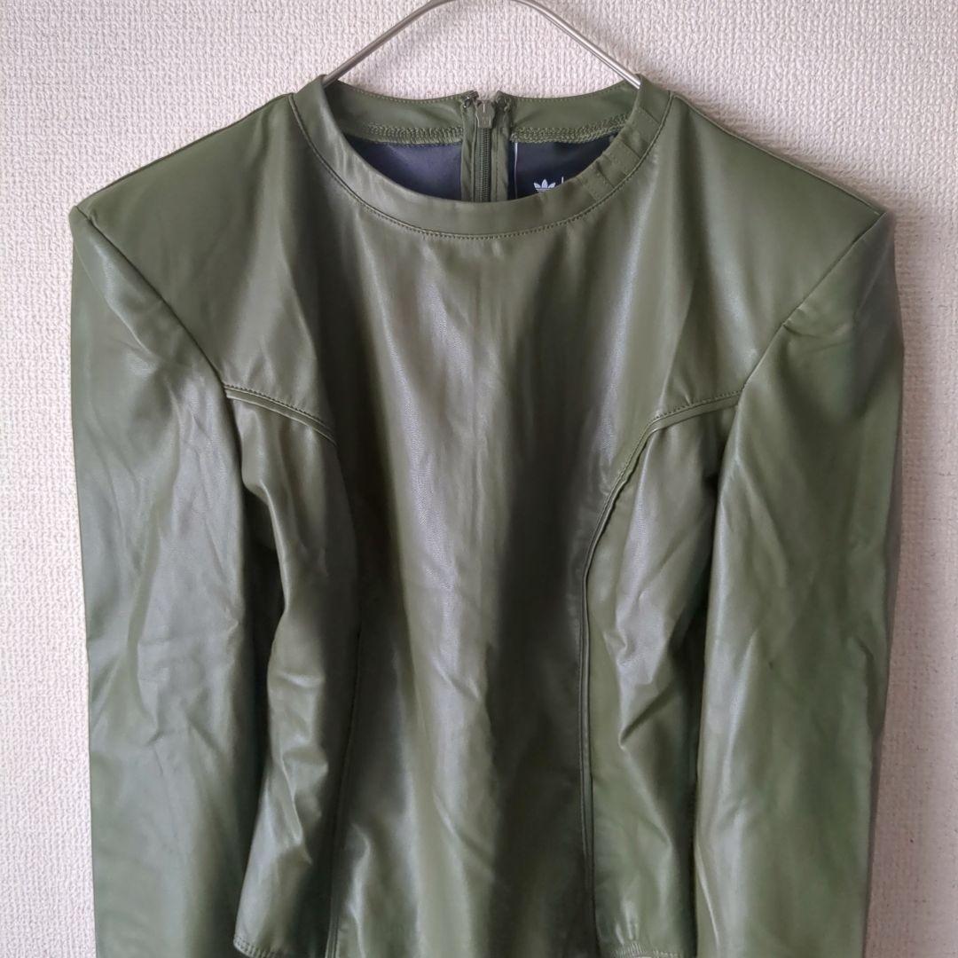 未使用・タグ付✨️adidas×IVY PARK フェイクレザー ボディ