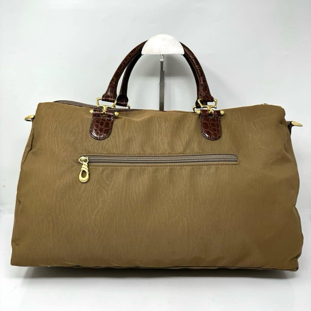 BALENCIAGA ボストンバッグ ナイロン レザー 2way BBロゴw45