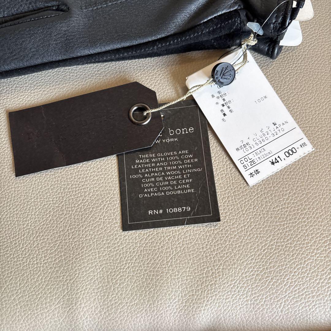 【国内配送】 メンズレザー手袋 &bone rag - 中 小物販売 小物