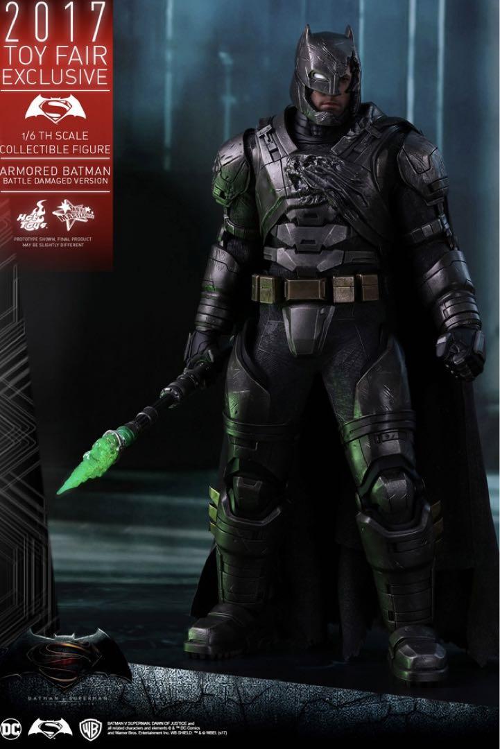 ホットトイズムービーマスターピース アーマード・バットマン(バトルダメージ版)