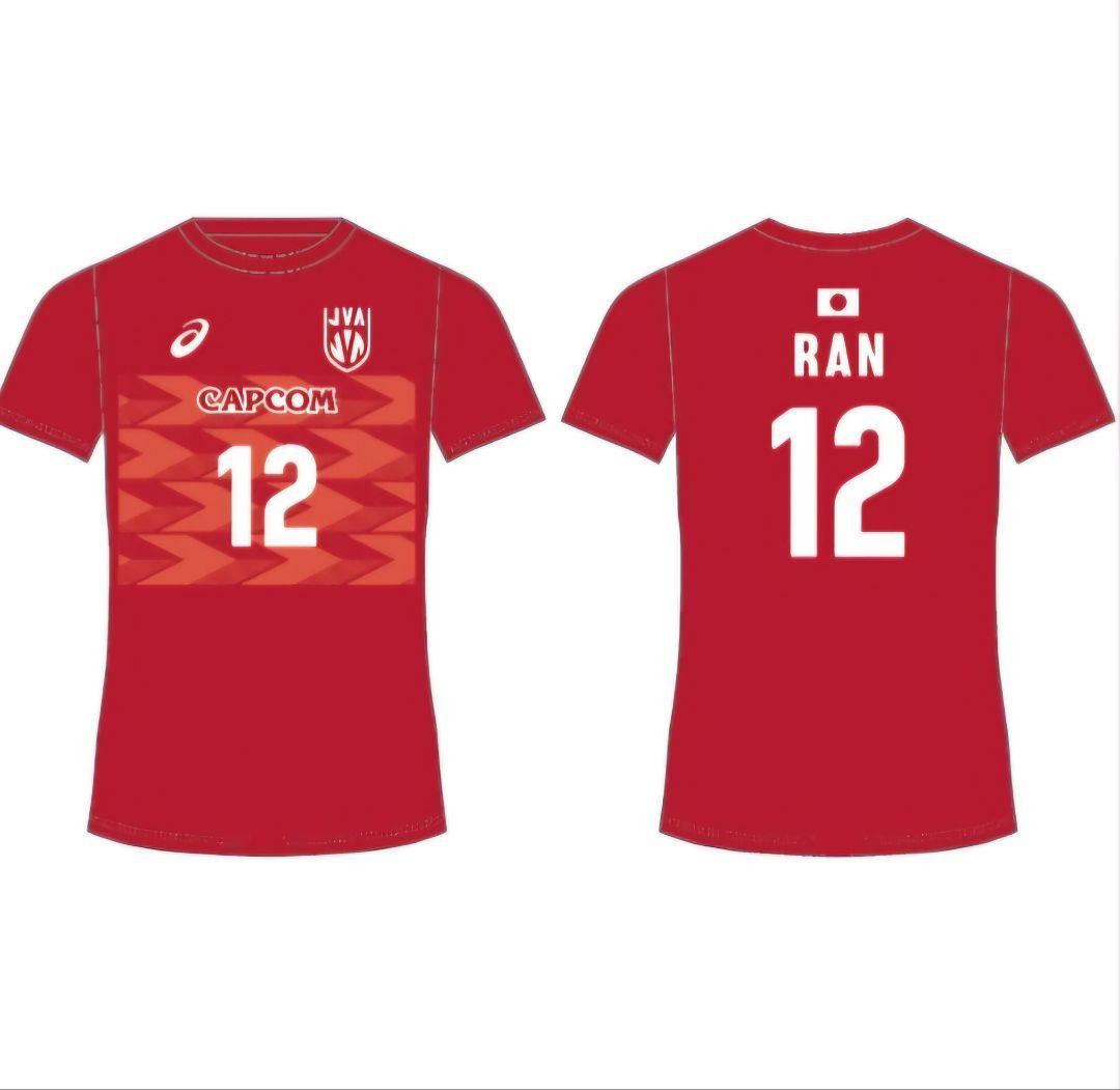 2024男子日本代表　応援Tシャツ　高橋藍　髙橋藍　龍神NIPPON