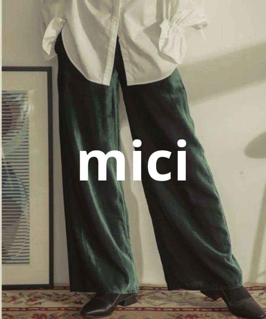 〈 mici 〉 velvet pants