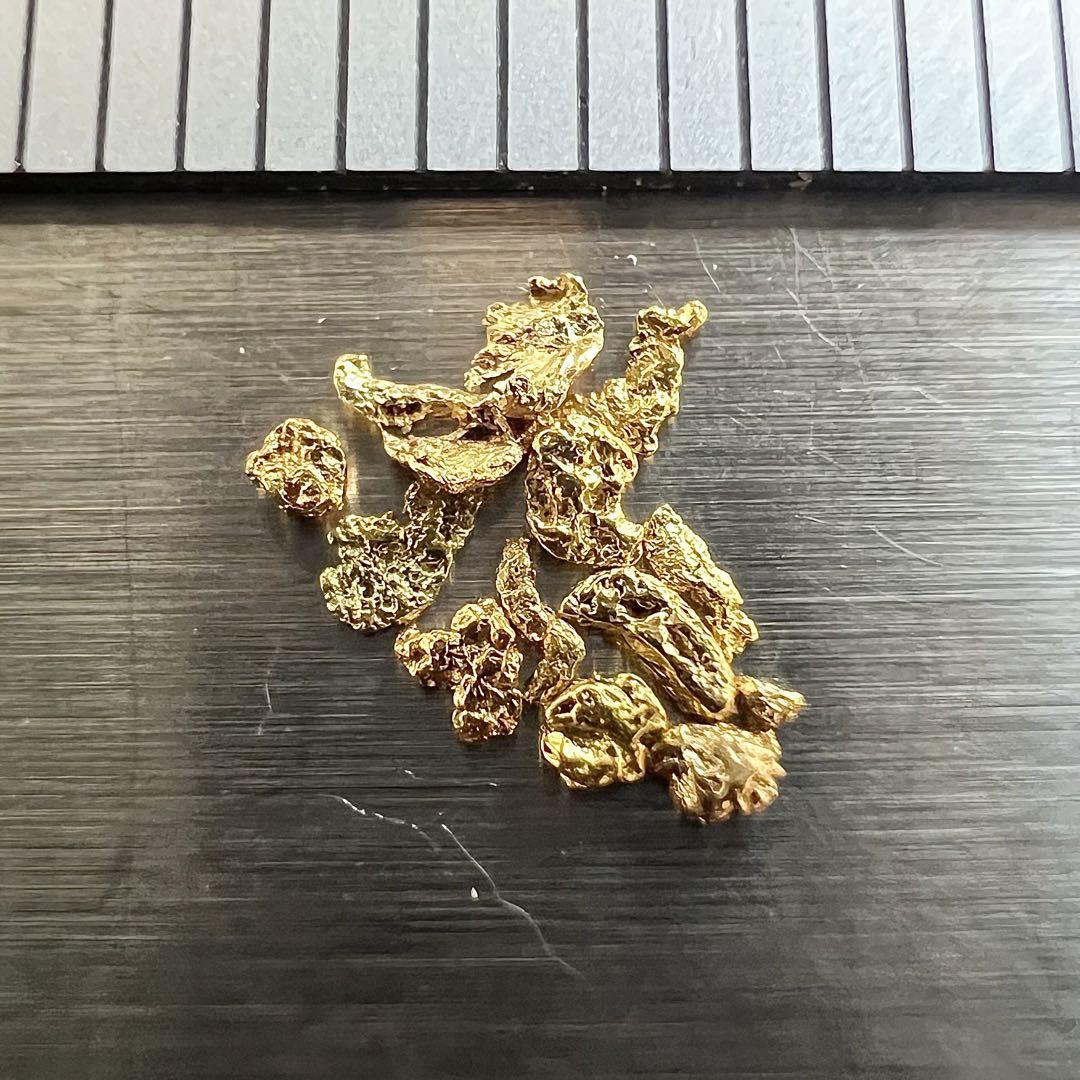 3.07gの小さな砂金・薄片金 ビクトリア州OMEO産 - 自然金と金塊