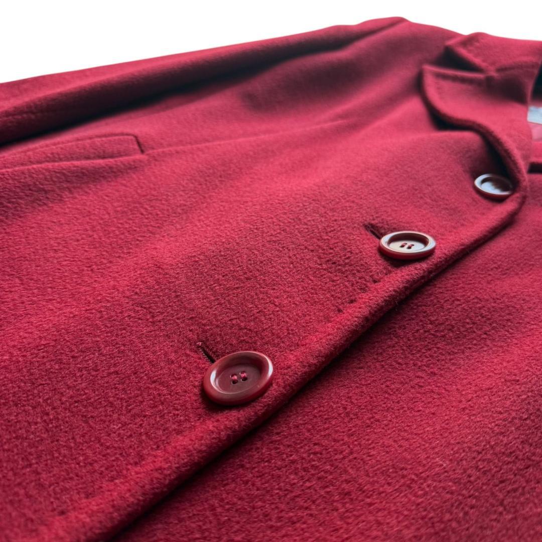 キャメル100％極美品☆MaxMara☆最高峰白タグ ロングコート☆42