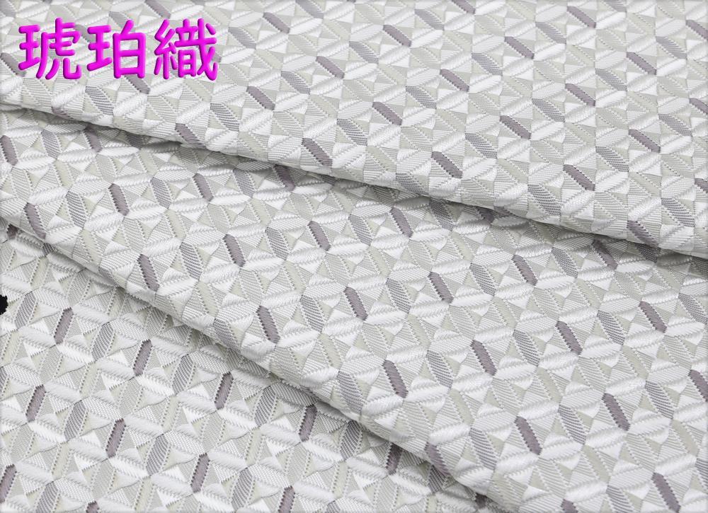 新品未仕立 博多帯 琥珀織 誠之輔 八寸名古屋帯 仕立代込 A1-2 画像3