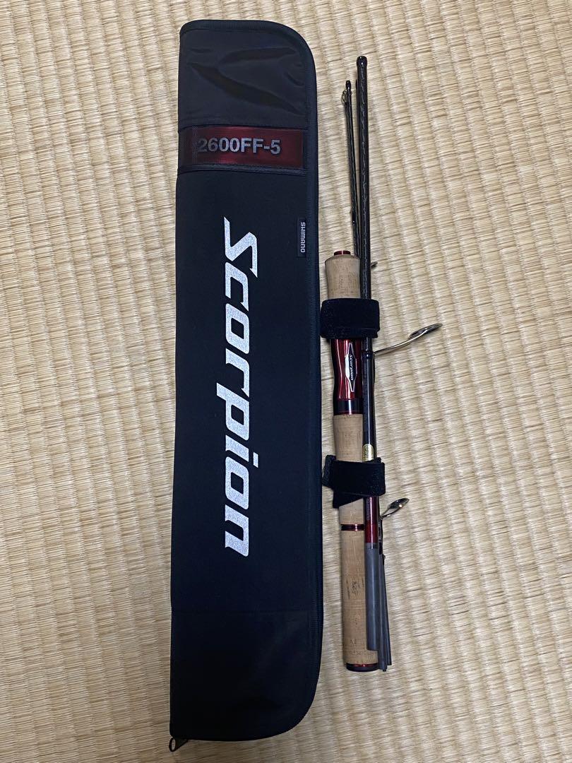 シマノ　スコーピオン　2600FF-5 パックロッド探訪、スコーピオン 2600FF-5