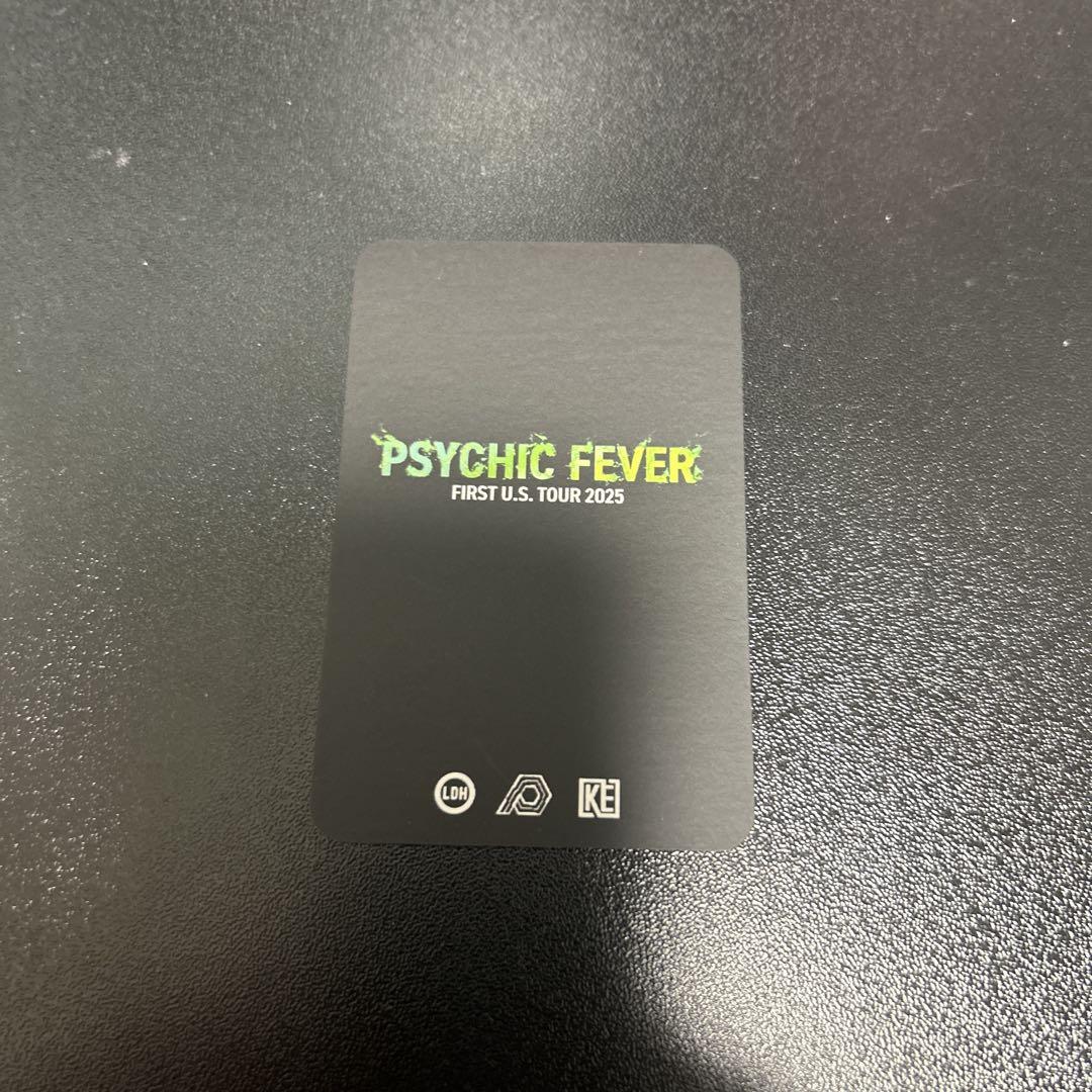 小波津志 PSYCHIC FEVER FIRST US TOUR フォトカード