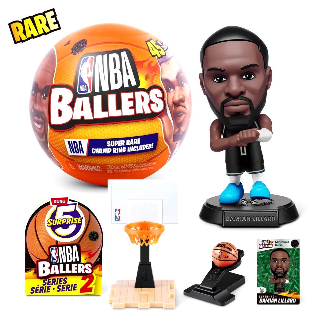 Amazon.com: 5 Surprise NBA Ballers Series 1 by ZURU