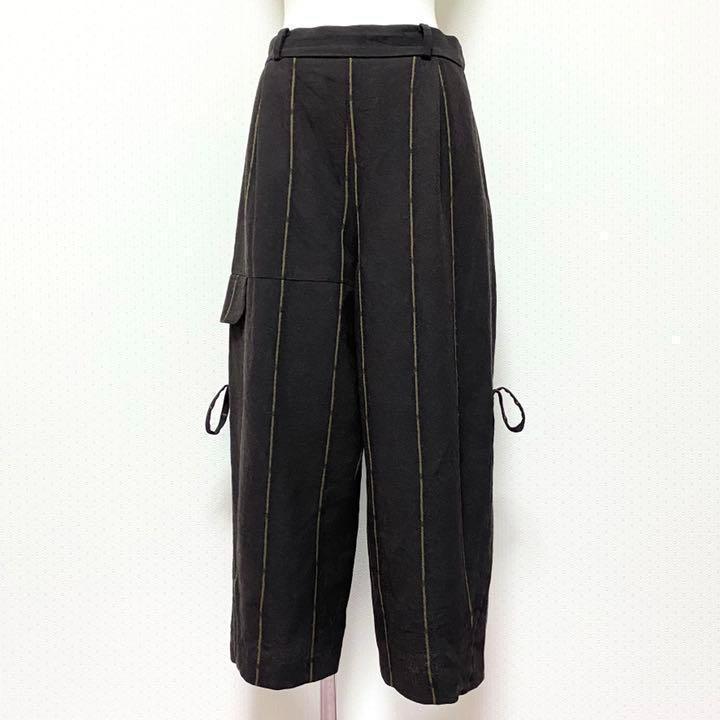 【定価8.0万】慈雨 ウール ジャケット パンツ セットアップ ブラウン