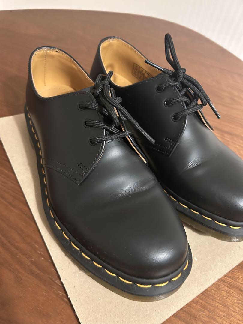 Dr Martens ドクターマーチン ブラック 3ホール スエード