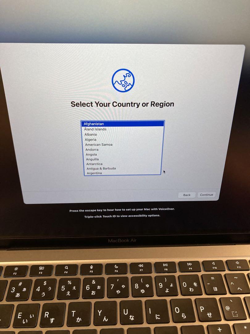 【新同品】　MacBook Air M1 8GB 512GB スペースグレー