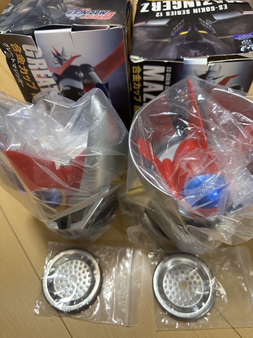 マジンガーZ &グレートマジンガー　2体　マグカップor灰皿　新品未使用品。