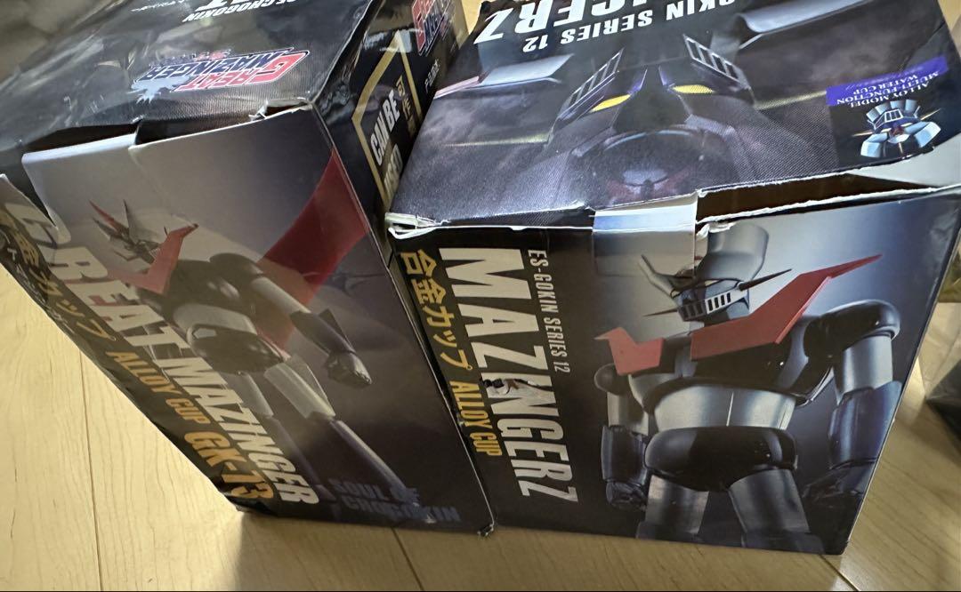 マジンガーZ &グレートマジンガー　2体　マグカップor灰皿　新品未使用品。
