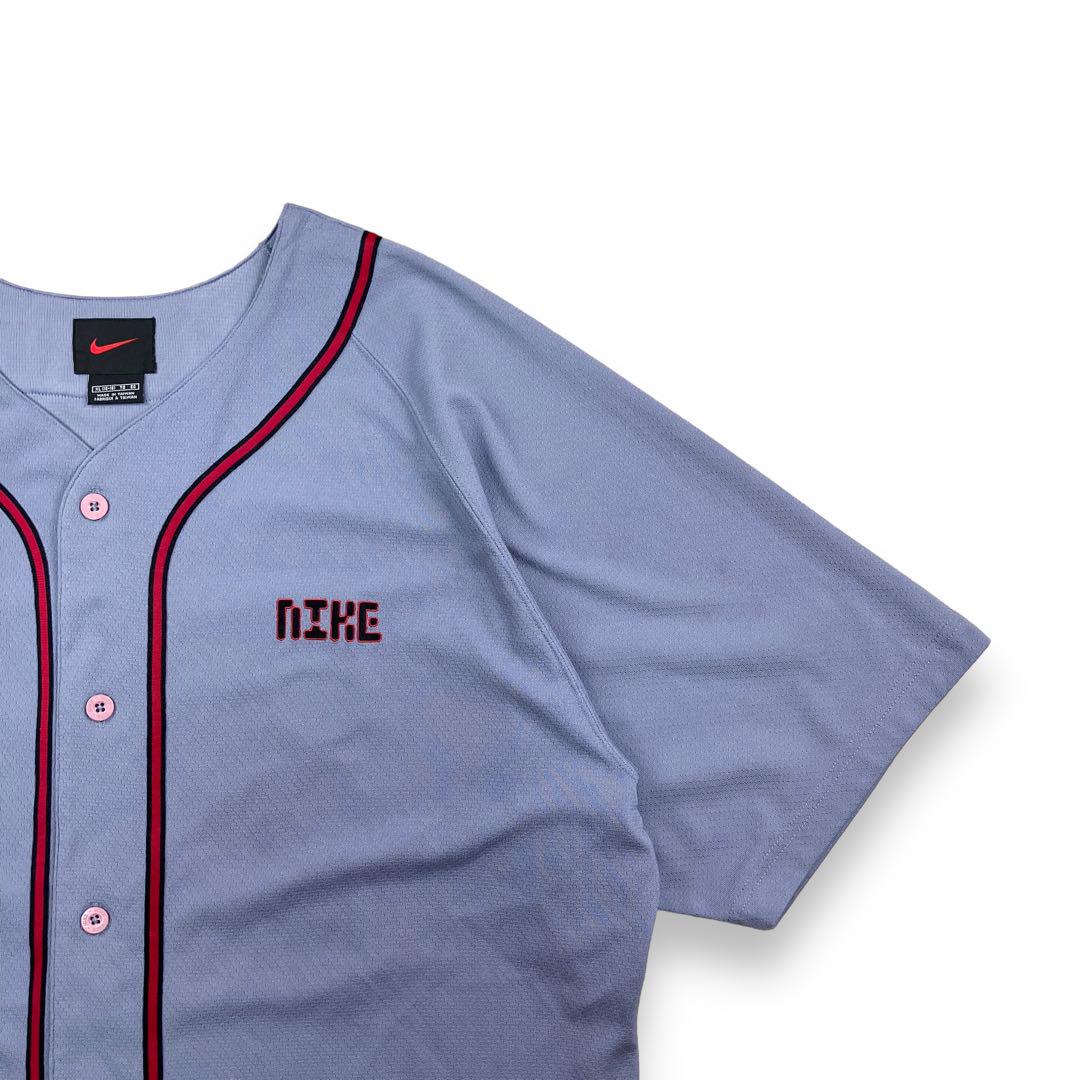 00s Y2K NIKE ナイキ ヴィンテージベースボールシャツ 野球