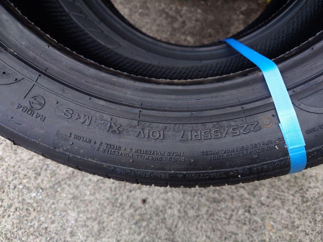 NANKANG AS-1 225/55R17 101V XL　新品タイヤ